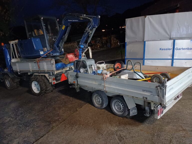 Am Abend wird vorgeladen für den nächsten Tag